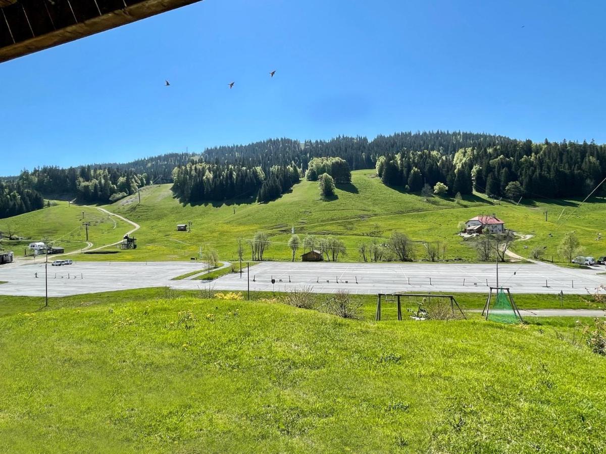 Gite Avec Terrasse Et Belle Vue - Chaletnelda Com Lamoura Exterior foto