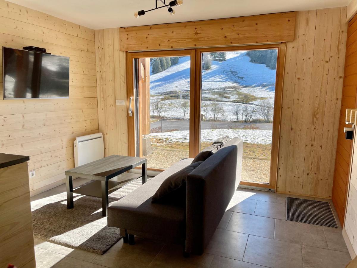 Gite Avec Terrasse Et Belle Vue - Chaletnelda Com Lamoura Exterior foto
