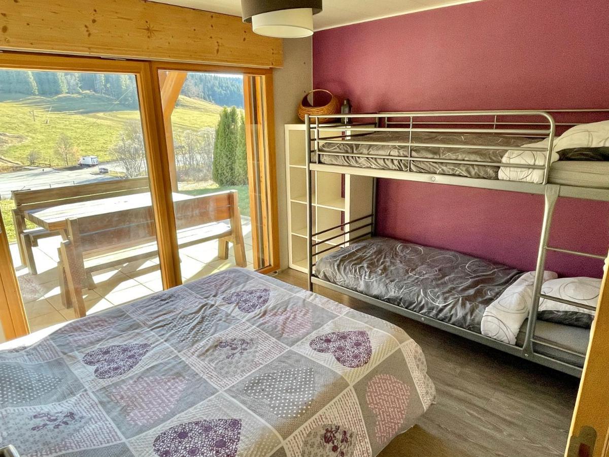 Gite Avec Terrasse Et Belle Vue - Chaletnelda Com Lamoura Exterior foto